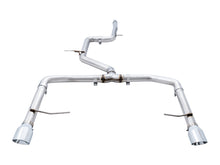 Load image into Gallery viewer, AWE Tuning 18-21 Volkswagen Jetta GLI Mk7 Track Edition Exhaust - Chrome Silver Tips (Fits OEM DP) - 3020-22034