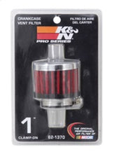 Load image into Gallery viewer, K&amp;N 1in Flange ID x 2in OD x 1.5 inch H Rubber Base Crankcase Vent Filter - 62-1370