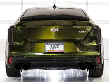 Load image into Gallery viewer, AWE Tuning 2021+ Cadillac CT4-V Blackwing SwitchPath Exhaust - Diamond Black Tips - 3025-43436