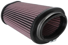 Load image into Gallery viewer, K&amp;N Universal Clamp-On Air Filter 2.844x4.813in Flg ID x 6.5x4.75in B OD x 4.5x3.25in T OD x 7.5in H - RU-5063