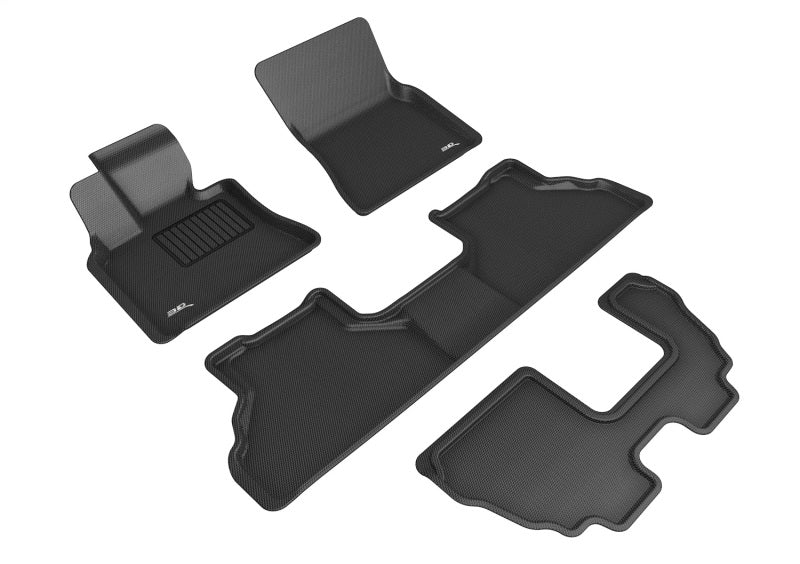 3D MAXpider 07-13 BMW X5 Kagu Black Full Set - L1BM05101509