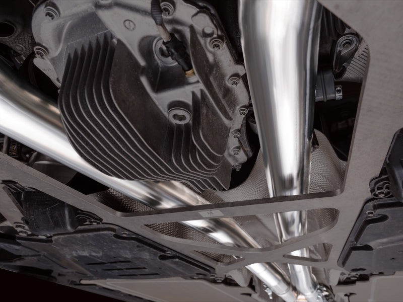 AWE Tuning BMW G90/G99 M5 Touring Edition Cat-Back Exhaust - Chrome Silver Tips - 3015-42790