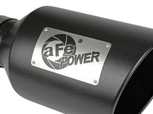 Load image into Gallery viewer, aFe Power MACH Force-Xp 409 Stainless Steel Clamp-on Exhaust Tip Black - 49T40801-B15