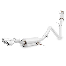 Load image into Gallery viewer, Mishimoto 14-16 Ford Fiesta ST 1.6L 2.5in Stainless Steel Resonated Cat-Back Exhaust w/ Polish Tips - MMEXH-FIST-14RP