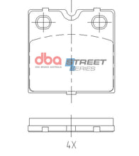 Load image into Gallery viewer, DBA 2012+ Tesla S Street Series Hand/Parking Brake Pads - DB15163SS