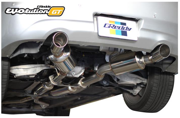 GReddy 07-14 Infiniti G37 Evolution (RWD ONLY) GT 304SS Cat-Back Exhaust - 10128304