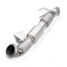 Load image into Gallery viewer, Stainless Works 2013-18 Ford Focus ST 3in High-Flow Cats Downpipe Factory Connection - FC13DPCAT