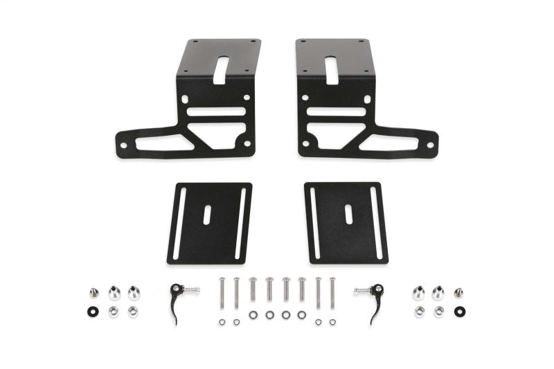 Fabtech 18-21 Jeep JL/JT Light Bracket Kit (Adjustable) - FTS24270