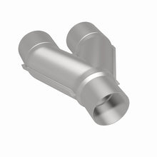 Load image into Gallery viewer, MagnaFlow Universal Trans Y-Pipe All SS 4inch (Dual) 3.5inch (Single) x 13inch (Overall) - 10800