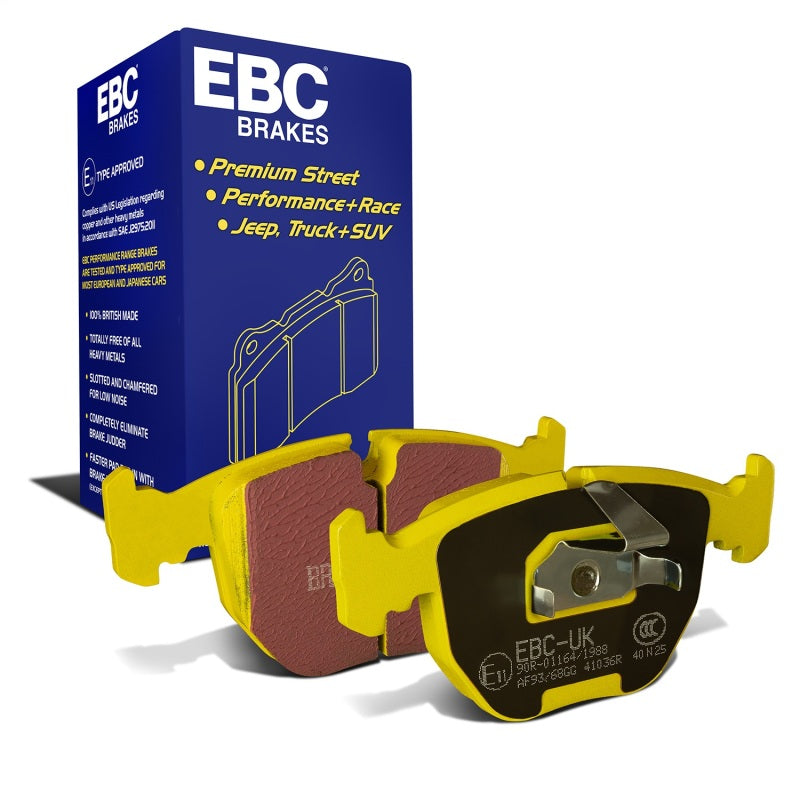 EBC 00-04 BMW M5 5.0 (E39) Yellowstuff Front Brake Pads - DP41036R