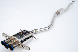 Invidia 17+ Honda Civic SI Hatchback Q300 Triple Titanium Tip Cat-back Exhaust - HS17CHB7Q33ST