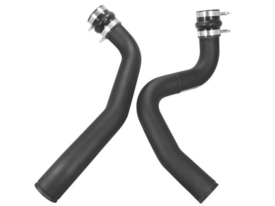 aFe Bladerunner Intercoolers I/C Tube 3in Hot/Cold Ford F-250/F-350 99-03 V8-7.3L - Black - 46-20094-B