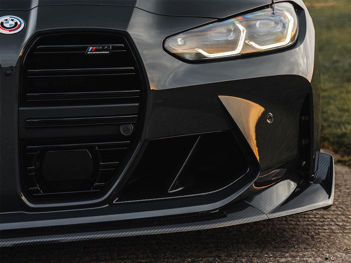 AutoTecknic Dry Carbon Competition Sport Front Aero Lip - BMW G80 M3 | G82/ G83 M4