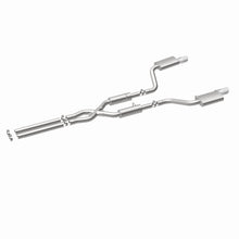 Load image into Gallery viewer, MagnaFlow 11-12 Dodge Charger SRT-8 Hemi Dual Split Rear Exit Stainless Cat-Back Performance Exhaust - 15494