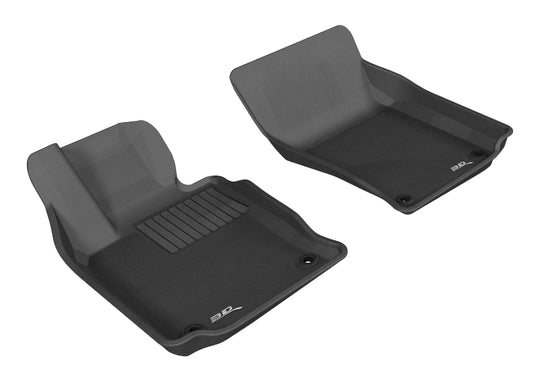 3D MAXpider 2010-2016 Porsche Panamera Kagu 1st Row Floormat - Black - L1PO00611509