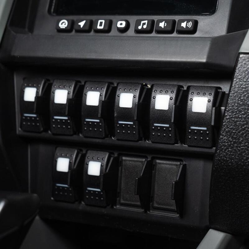 sPOD 2022+ Polaris RZR Pro R BantamX Switch Panel Kit - Amber - 870129