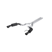 Load image into Gallery viewer, MBRP 2024 Ford Mustang GT S650, 5.0L 3in Cat-Back Dual Split Rear, Black-Coated (street) - S7251BLK