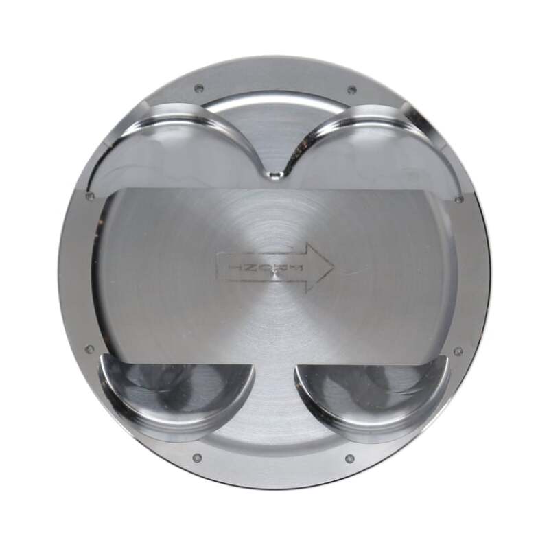 Manley Toyota 2JZGTE 94mm Stroke 86.75mm Bore -6cc Dish 10:1 CR Turbo Tuff Piston Set w/ Rings - 629307CE-6
