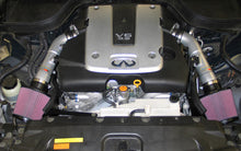 Load image into Gallery viewer, K&amp;N 07-08 G35 Dual Silver Typhoon Short Ram Intakes - 69-7082TS