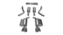 Load image into Gallery viewer, Corsa 15-16 Dodge Challenger Xtreme Cat-Back Dual Rear Exit with Twin 3.5in Polished Pro-Series Tips
