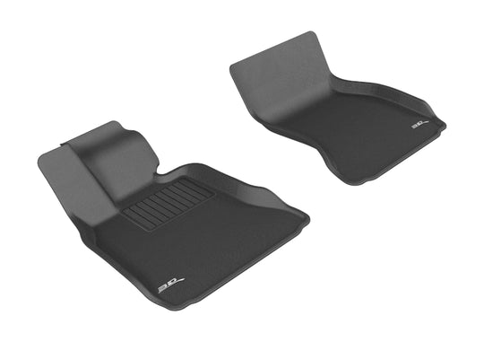 3D MAXpider 2009-2015 BMW 7 Series/Li F01/F02/F04 Kagu 1st Row Floormat - Black - L1BM05211509