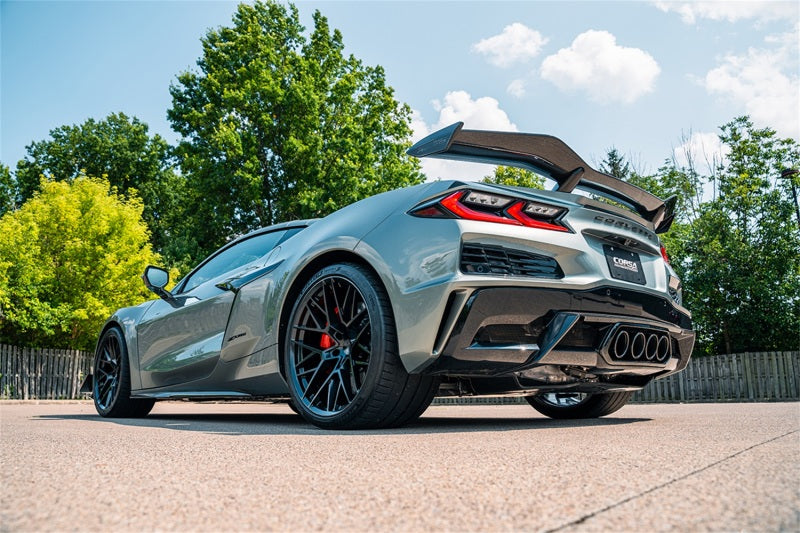 Corsa 23-25 Chevrolet Corvette C8 Z06 3in Valved Cat-Back Exhaust Muffler System (ReUses Stock Tips) - 21111