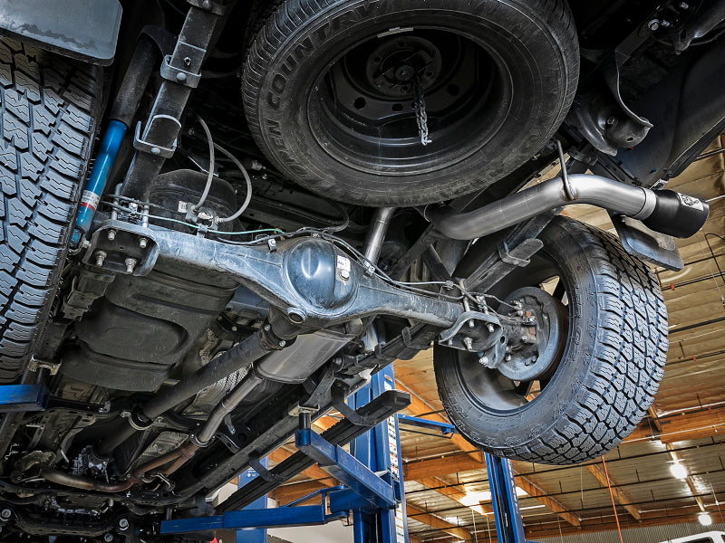 aFe MACH Force-Xp 2-1/2in 304 SS Cat-Back Exhaust w/Black Tips 2016+ Toyota Tacoma L4-2.7L / V6-3.5L - 49-46042-B