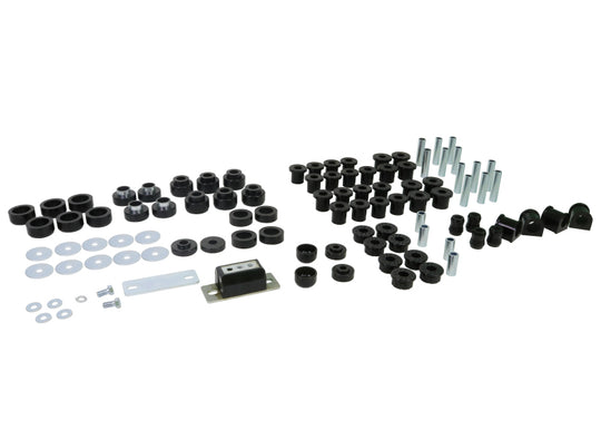 Whiteline 87-95 Jeep Wrangler Essential Front and Rear Vehicle Kit - WEK154