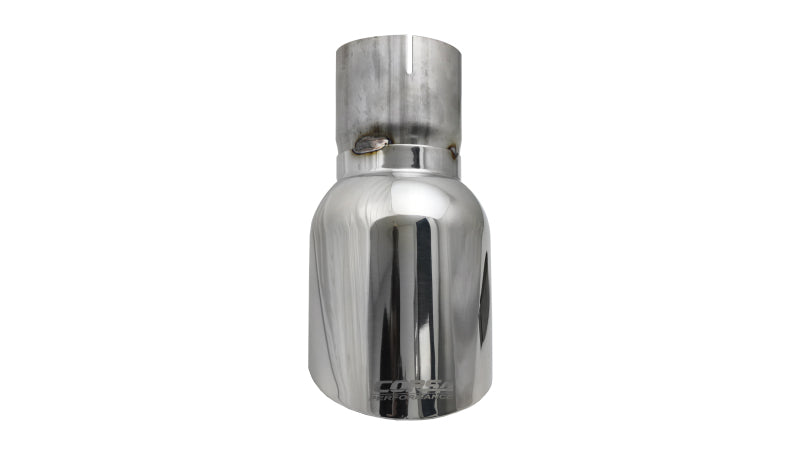 Corsa 2009-2019 e Universal 3.0in Inlet / 4.5in Outlet Polished Pro-Series Tip Kit - TK009