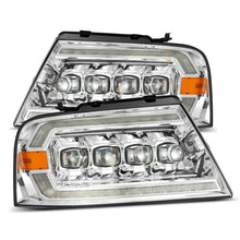 Load image into Gallery viewer, AlphaRex 04-08 Ford F150 / 06-08 Lincoln Mark LT NOVA LED Proj Headlights Chrome w/Activ Light/Seq - 880129