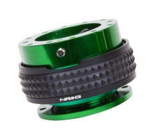 Load image into Gallery viewer, NRG Quick Release Kit - Pyramid Edition - Green Body / Black Pyramid Ring - SRK-210GN/BK