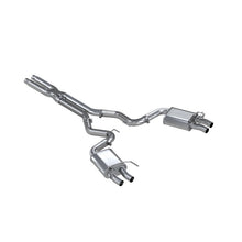 Load image into Gallery viewer, MBRP 16-20 Ford GT350/GT350R Dual Quad Split Rear Outlet 3in Cat Back T304 Exhaust - S7201304