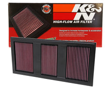 Load image into Gallery viewer, K&amp;N Replacement Air Filter 11 Mercedes Benz C350/CLS350/E300/GLK350/ML350/S350 / 11-12 E350/SLK350 - 33-2985