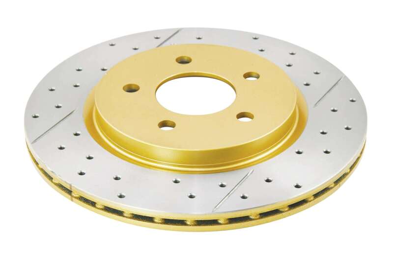 DBA 05-14 Ford Mustang GT Rear Drilled & Slotted Street Series Rotor - DBA2114X
