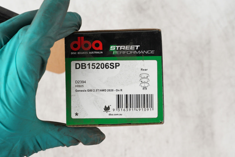 DBA 21-22 Genesis G80 SP Performance Rear Brake Pads - DB15206SP