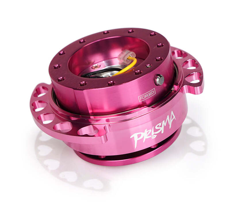 NRG Quick Release Kit - Pink Body/ Pink Heart Cutout Ring - SRK-222PK-PK