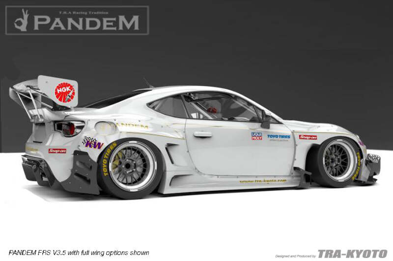 GReddy Scion FR-S Pandem Wide Body V3 Front Bumper - 17010271