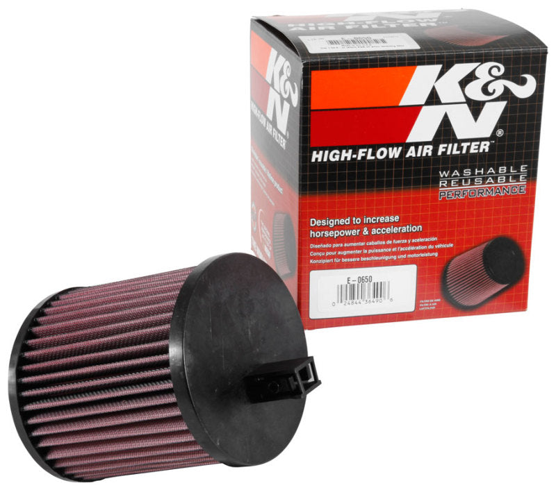 K&N 2016 Cadillac ATS-V V6-3.6L F/l Drop In Air Filter - Replacement Air Filter - E-0650