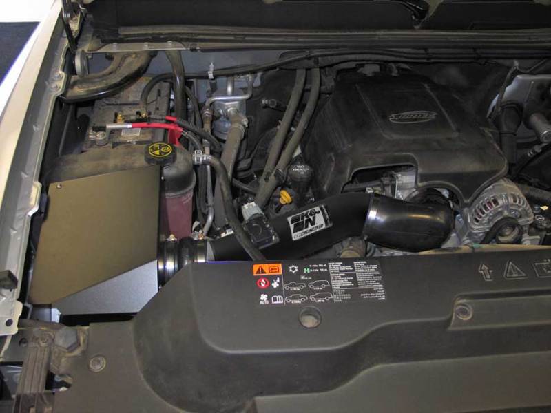 K&N 11-12 Chevy Silverado 2500/3500 HD / 11-12 GMC Sierra 2500/3500 HD High-Flow Perf Intake Kit - 77-3076KTK