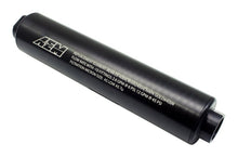 Load image into Gallery viewer, AEM Universal High Flow -10 AN Inline Black Fuel Filter - 25-201BK