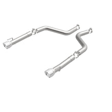 Load image into Gallery viewer, MagnaFlow Axle-Back 15-16 Dodge Charger 6.2/6.4L V8 Race Series SS Dual Tip Dual Rear Split Exit - 19235