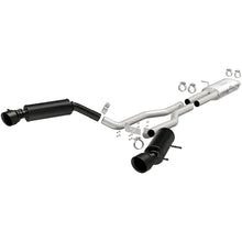 Load image into Gallery viewer, MagnaFlow Cat-Back 15-16 Land Rover Ranger Rover V6 SS 2.5in Dual Split Rear Exit 4.5in Black Tips - 19123