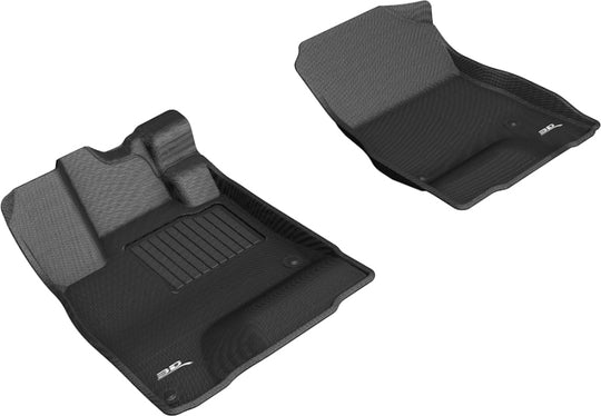 3D MAXpider 2018-2019 Honda Clarity Plug-in Hybrid Kagu 1st Row Floormat - Black - L1HD10011509