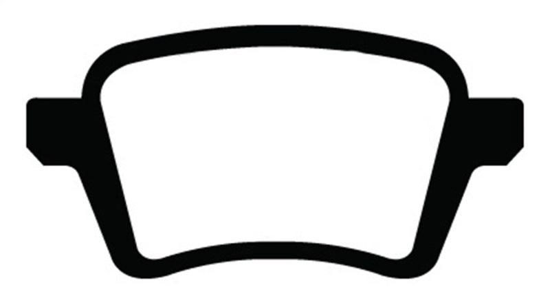 EBC 13+ Fiat 500L 1.4 Turbo Redstuff Rear Brake Pads - DP33027C