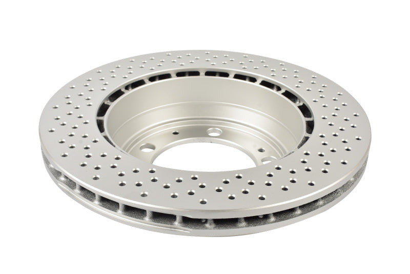 DBA 94-95 Porsche 911 Carrera 4 Rear En-Shield OE Drilled Rotor - DBA3083OEX