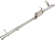 Load image into Gallery viewer, aFe MACHForce XP Exhaust 3in-3.5in SS Single Side Ext CB w/ Polish Tip 99-04 Ford F-250 V8 5.4L/6.8L - 49-43076-P
