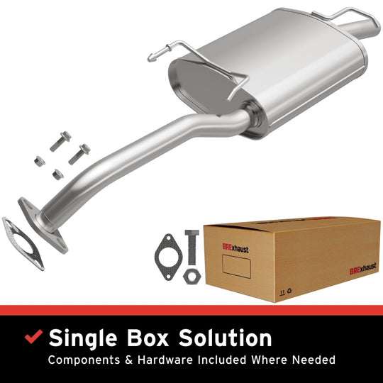 BRE Exhaust 00-05 Accent 1.5L 1.6L Muffler Kit - 108-0063