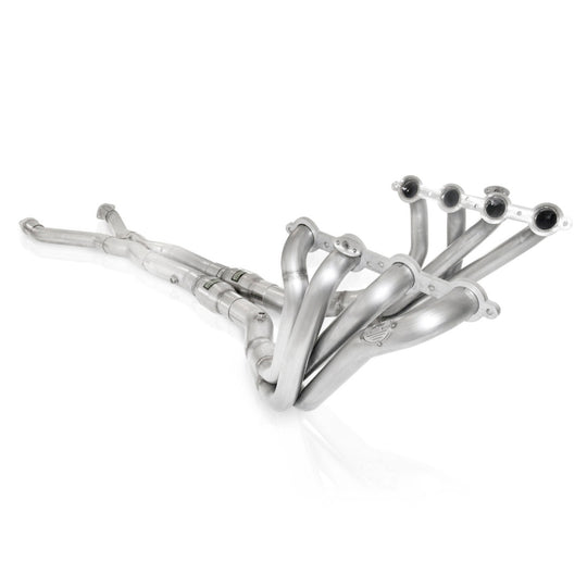 Stainless Works 2001-04 C5 Corvette 1-7/8in Headers 3in X-Pipe High-Flow Cats - C5LS103CATBT