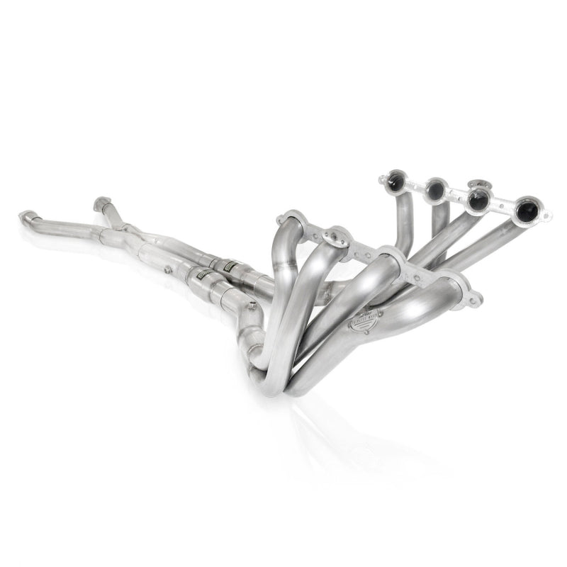 Stainless Works 2001-04 C5 Corvette 1-7/8in Headers 3in X-Pipe High-Flow Cats - C5LS103CATBT