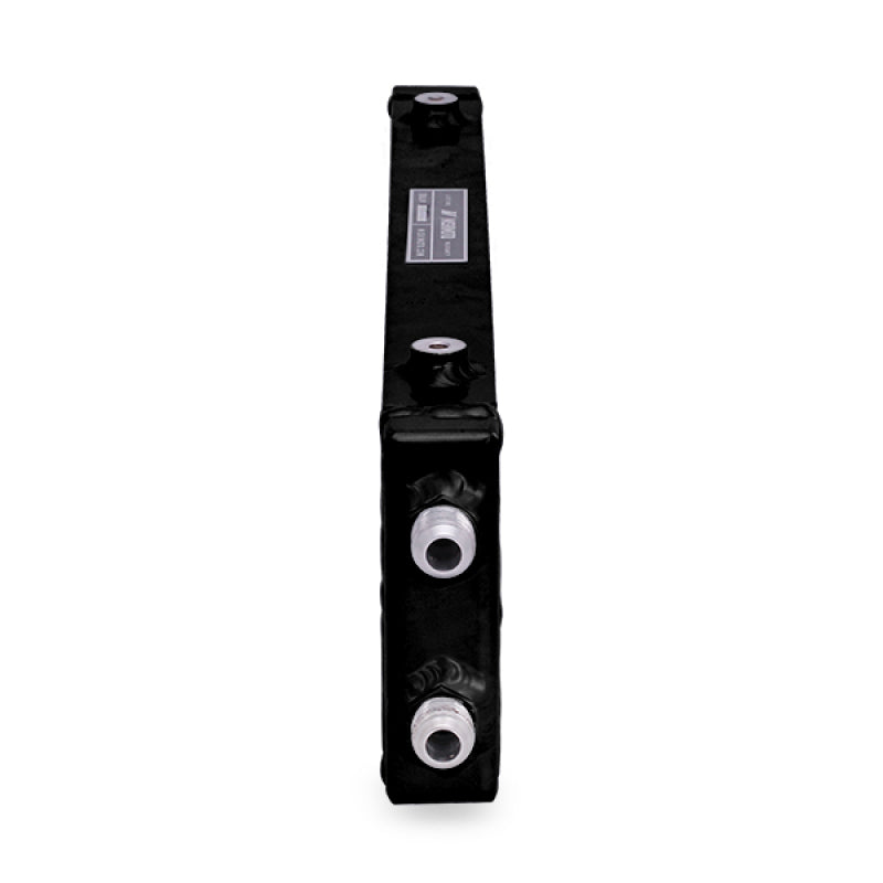 Mishimoto Universal Large Bar and Plate Dual Pass Black Oil Cooler - MMOC-DP-LBK